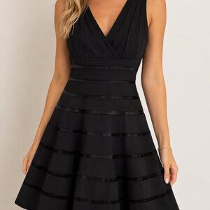 Scarlet Women’s Black Sleeveless Fit & Flare Dress Sz 8